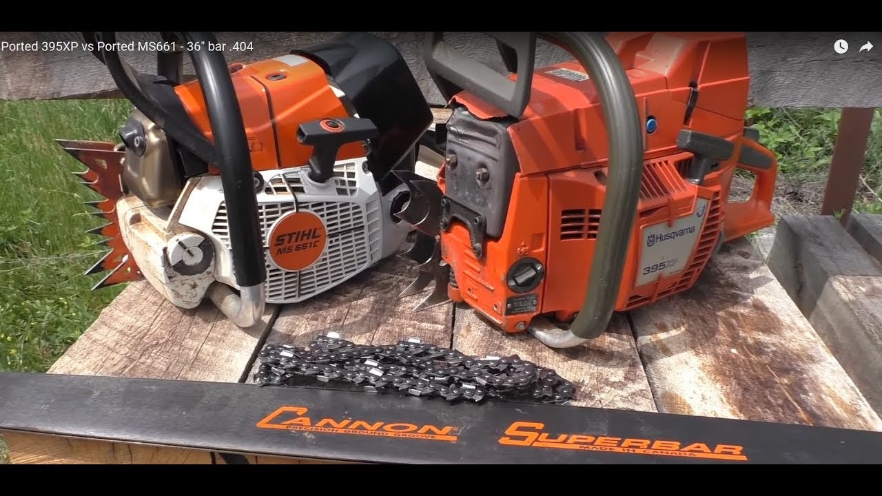 Ported 395XP vs Ported MS661 - 36