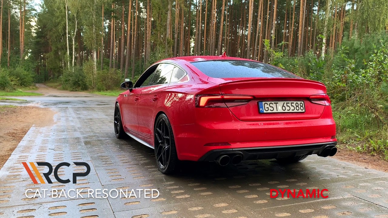 Audi S5 B9 | RCP Exhausts | Cat-Back Resonated Exhaust