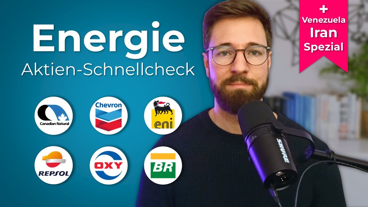&Ouml;l-/Gas-Energie-Aktien 2026: Chevron, Petrobras, Oxy, Canadian Natural, Eni & Co. im Schnellcheck