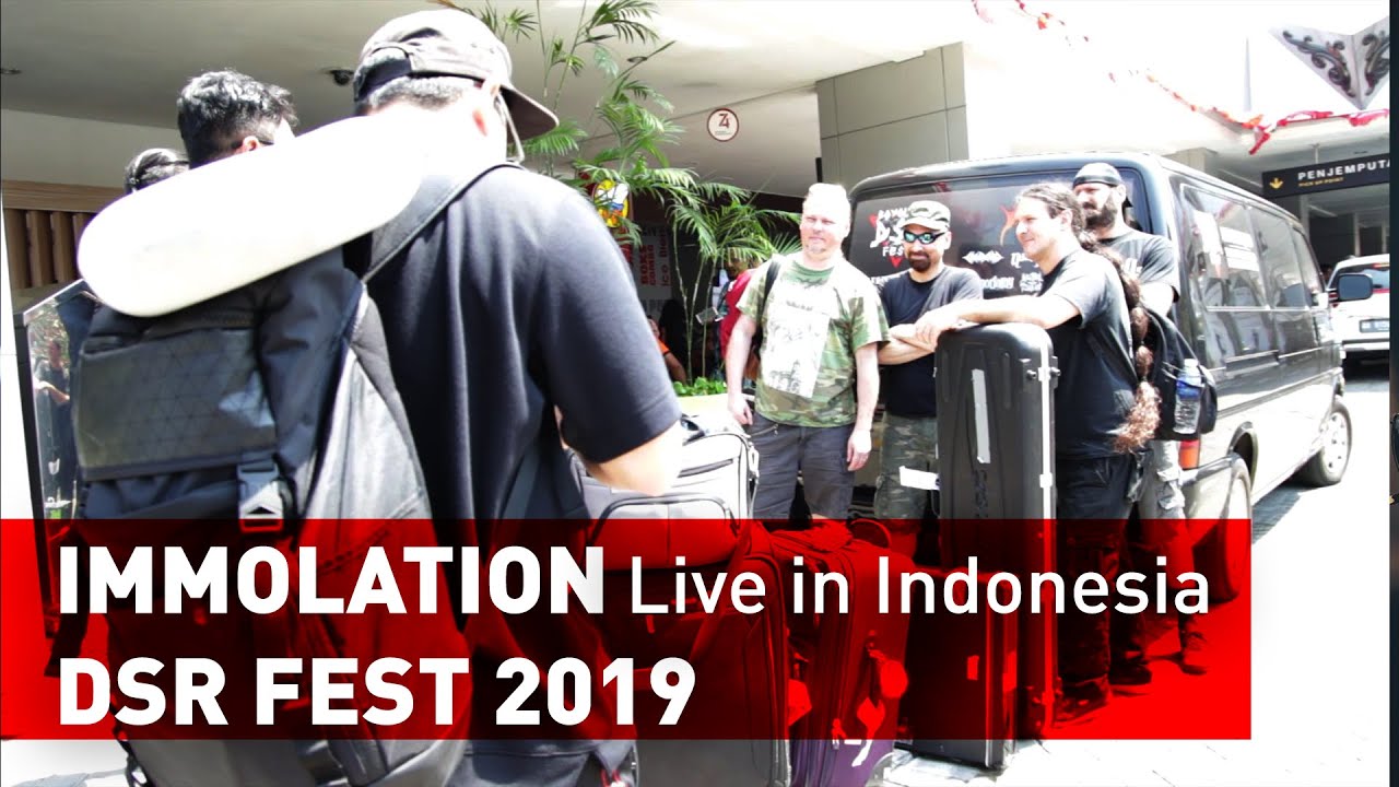 Immolation - Live in Indonesia - DSR Fest - Boyolali (part 1)
