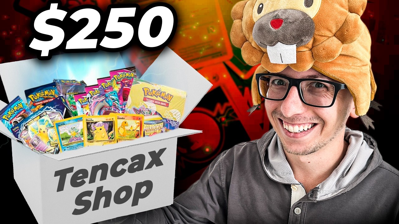 TencaxShop Vlog #3 Got an Order for a $250 Pokemon Mystery Box!