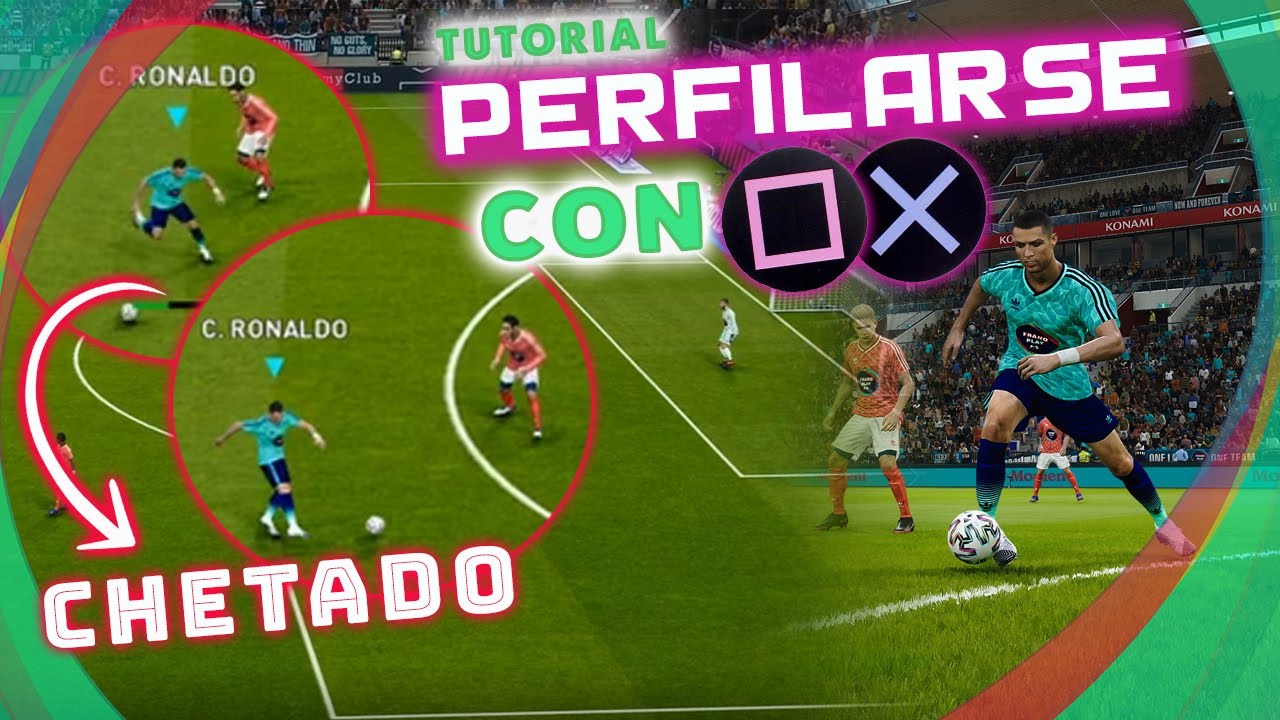 JUGADA CHETADA!! 👉 PERFILARSE CON CUADRADO EQUIS 😲 TUTORIAL PES 2021