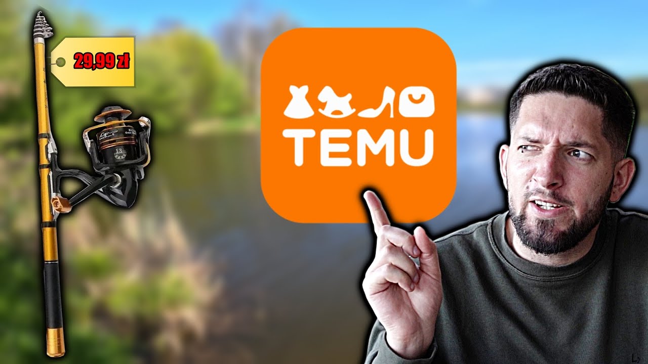 WIELKI TEST sprzętu WĘDKARSKIEGO z TEMU !