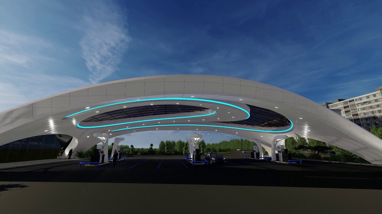 TOSOIL - Gas Station Design And Animation.