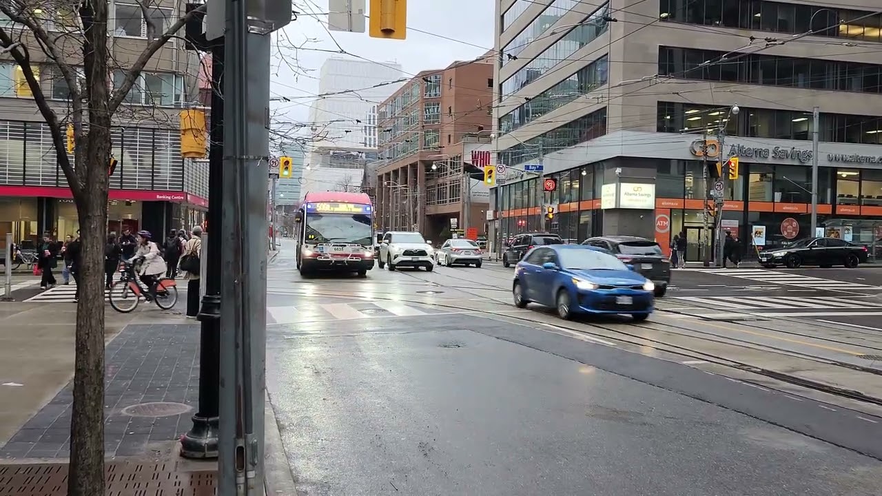 TTC 2025 Novabus LFSe+ 6635 on route 506B Carlton
