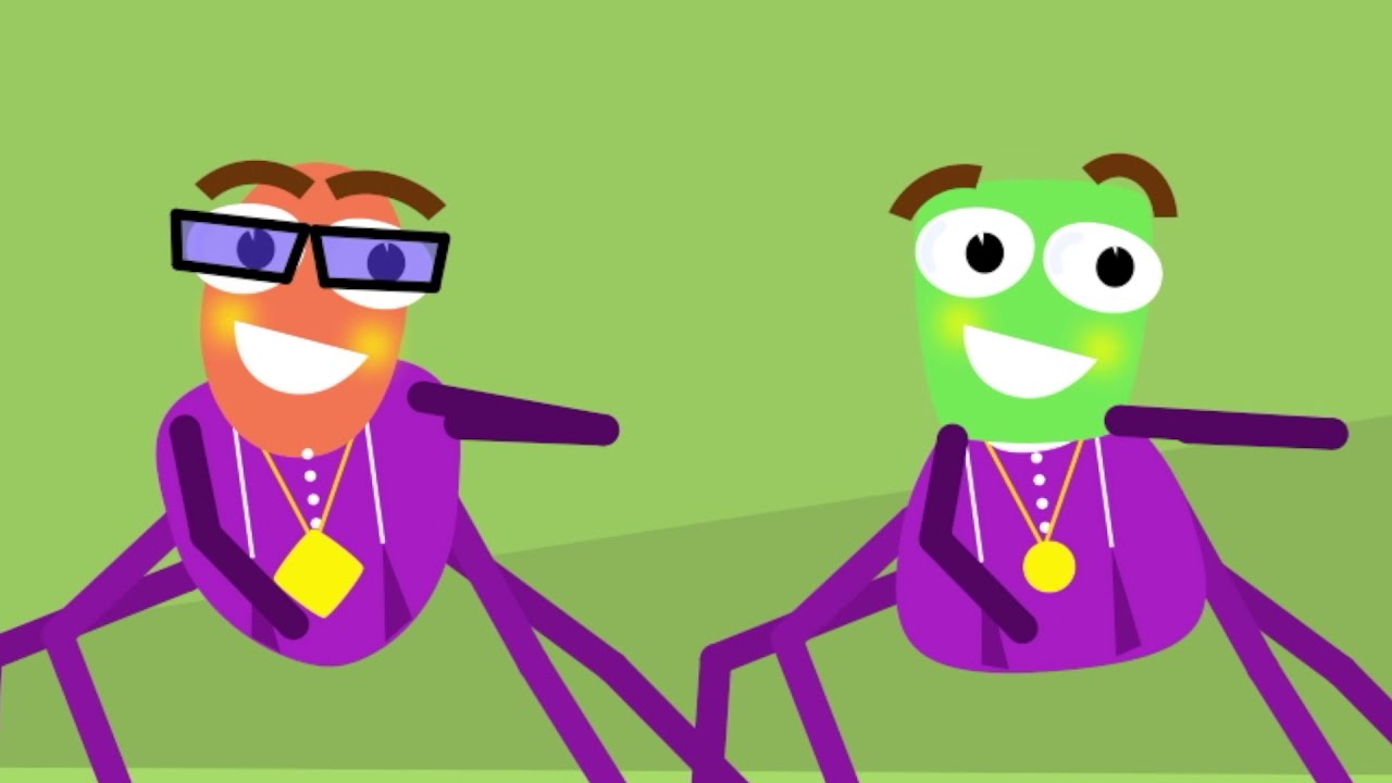 Itsy Bitsy Spider | New School Nursery Rhymes | Hip Hop For Kids | Lit Learners
