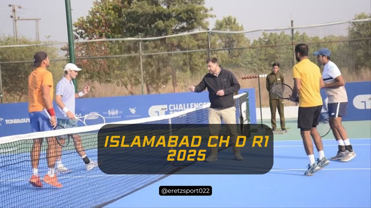 Islamabad Ch 2025 D R1: Timofei Derepasko/Igor Gretskiy v. Aisam-ul-Haq Qureshi/Muzammil Murtaza H/L