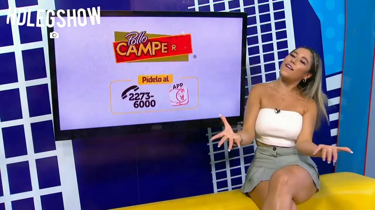 Mafer Sexy Legs in Gray Skirt