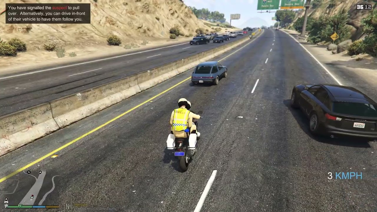Tập 18 | LSPDFR | Michael Nhàn | Xe Bán Dịch Vụ | CSGT Đi Xe CB500f Bắn Tốc Độ Quốc Lộ !! ^_^ !!