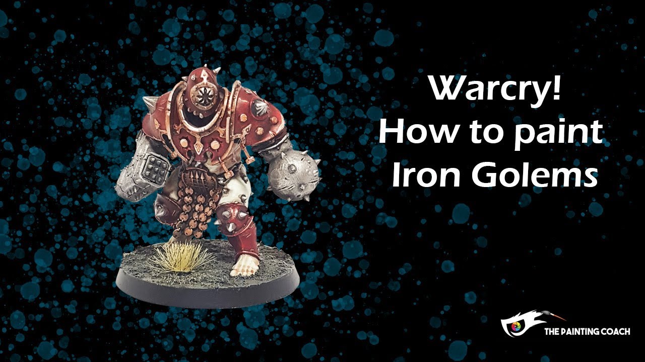 How to Paint Iron Golems for Warcry