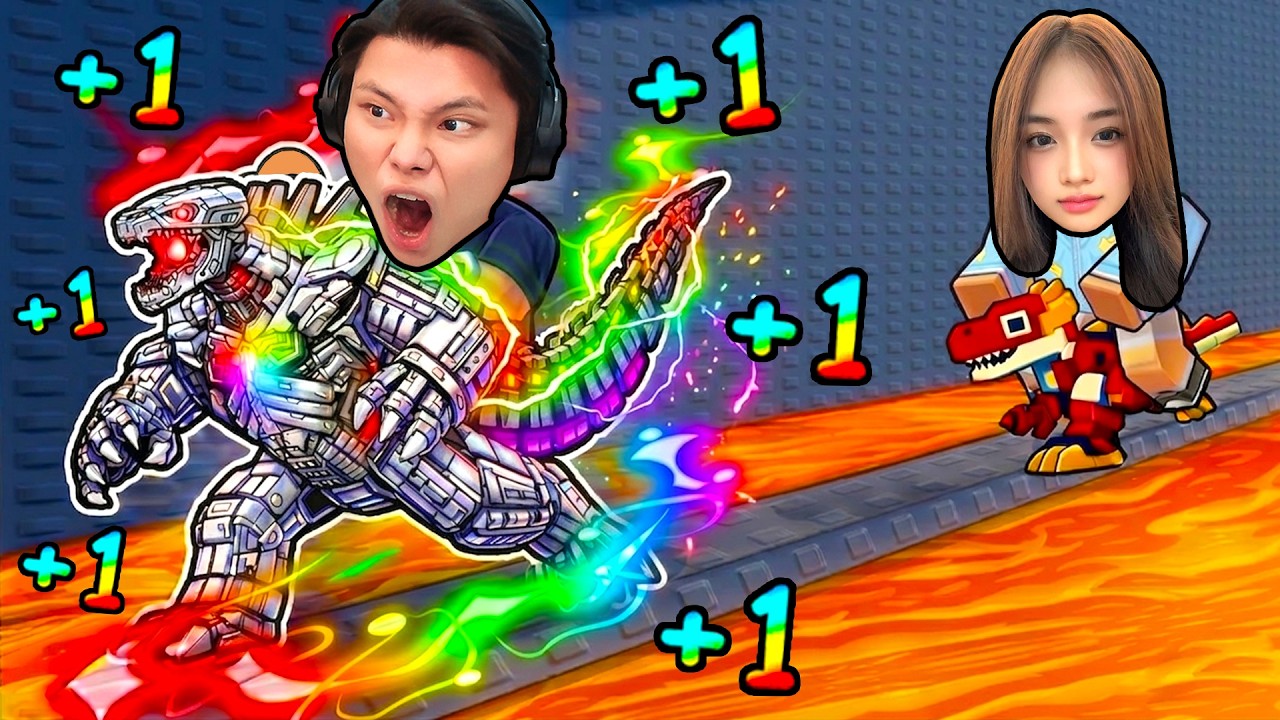 [ROBLOX] JayGray +1 Tốc Độ Cưỡi ROBOT GODZILLA Thi Chạy Đua🌈🤖Thử Thách Obby Vượt Qua Chướng Ngại Vật