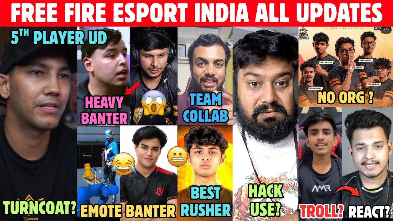Pahadi On Taking UD Player As 5th🤔 & Org Scene😨Shoto Destroy Pak Team🤯Is Amin Troll Ronith🤔FFWS Drma