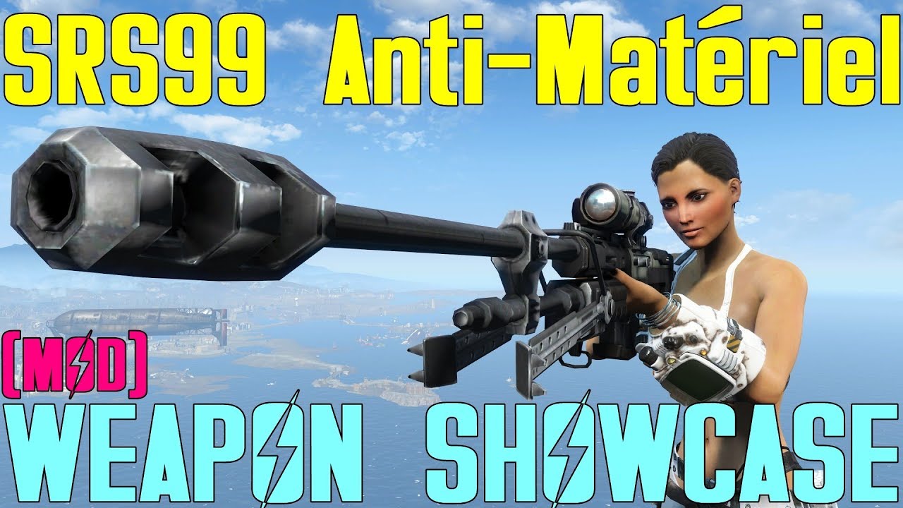 Fallout 4: Weapon Showcases: SRS99 Anti-Materiel Sniper