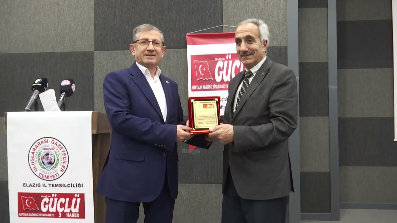 GÜÇLÜ HABER GAZETESİ VE ULUSLARARASI GAZETECİLER CEMİYETİ ÖDÜL GECESİ