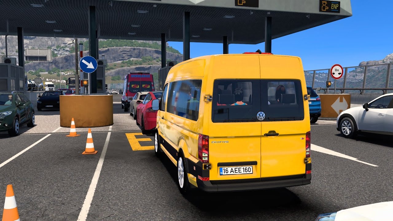Volkswagen Crafter MK2 2019 | Euro Truck Simulator 2 | ETS2 1.55 Bus mods