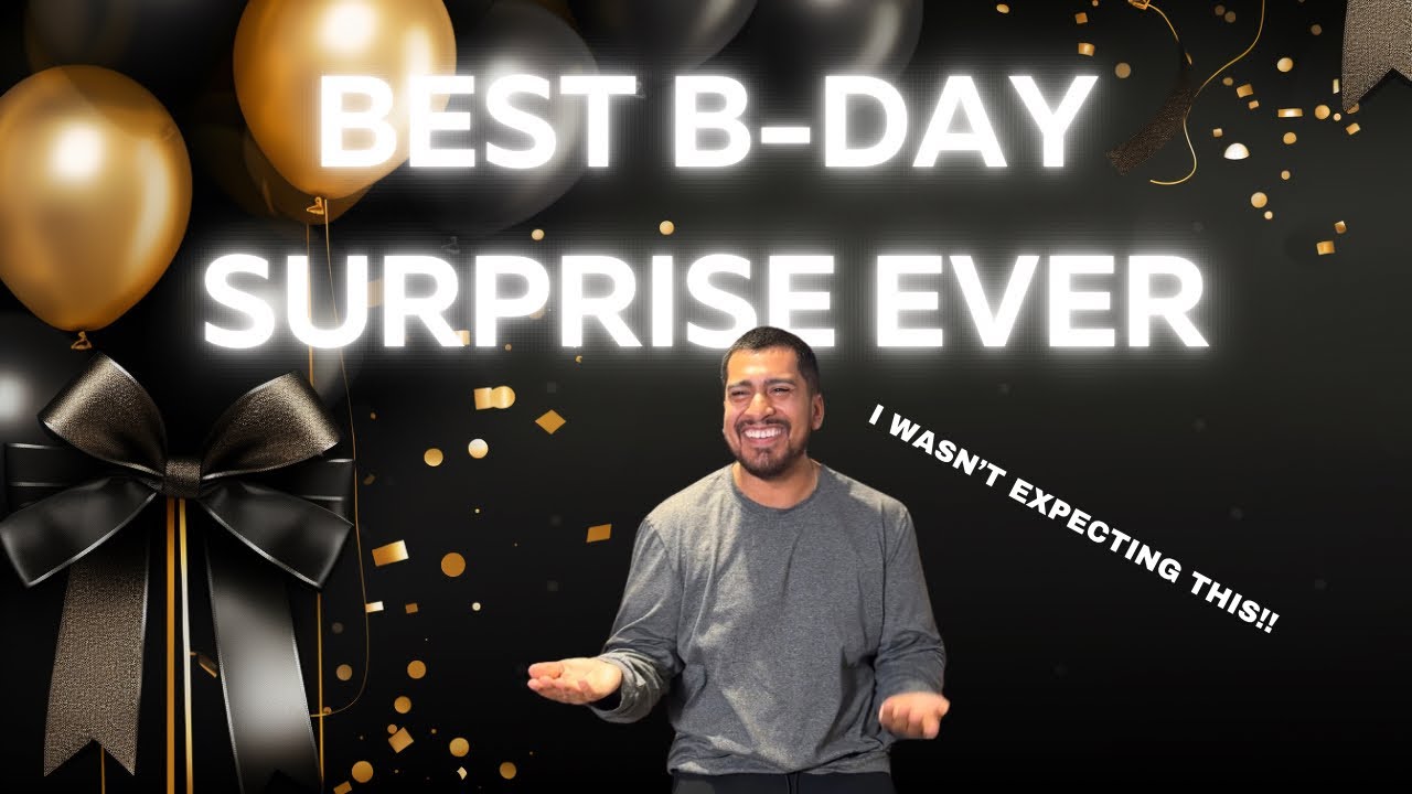 	I Surprised My Boyfriend for His Birthday (He Had NO Idea)