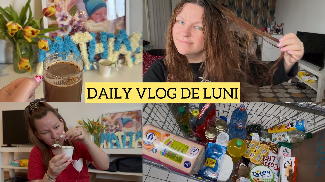 DailyVlog de Luni🎀 O zi din viața mea | Activitatile zilnice și Cumpărăturile săptămânale 