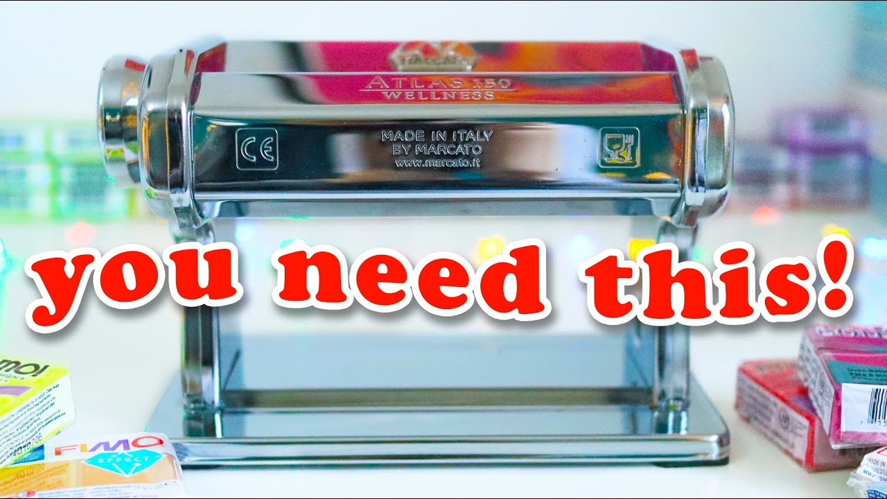 Why You NEED a PASTA MACHINE for POLYMER CLAY