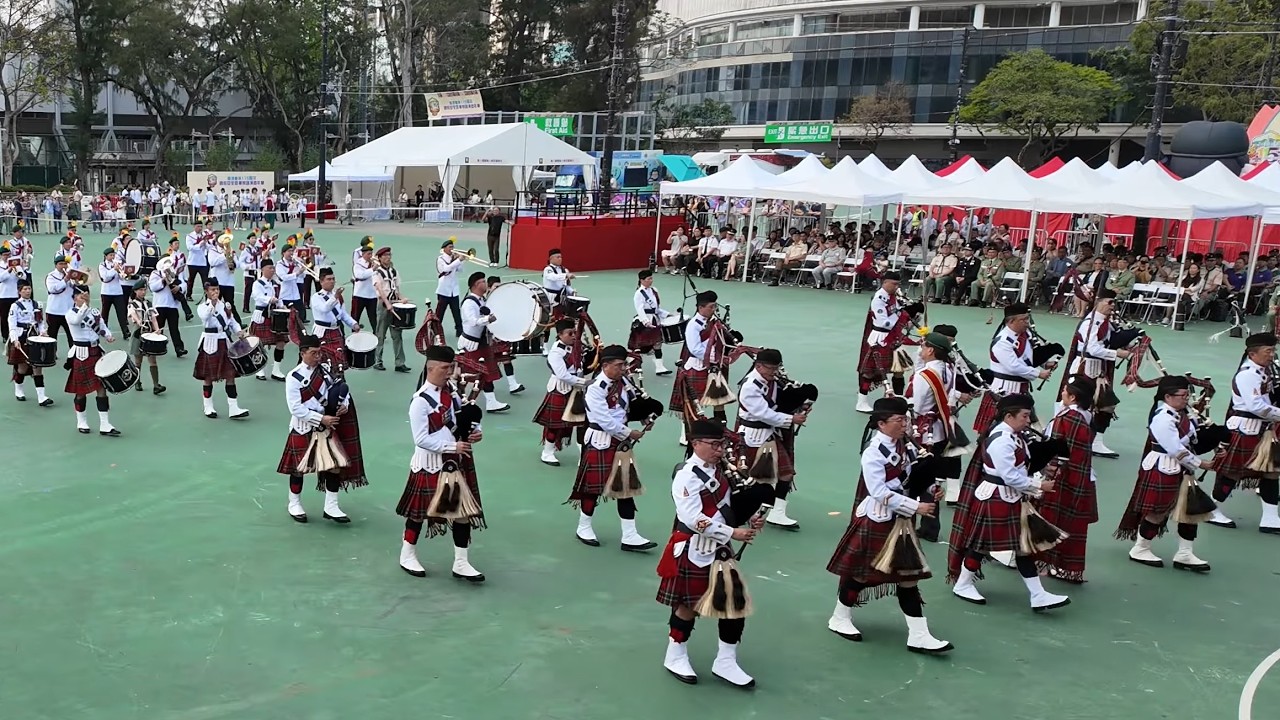 軍樂表演-香港童軍樂隊