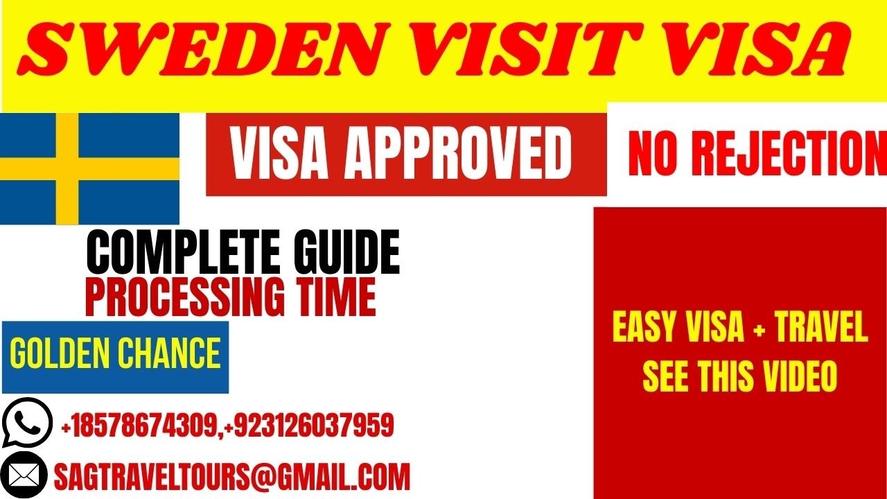 Sweden Visa from Pakistan 2026 | How to Apply Sweden Visit Visa from Pakistan | Complete Guide