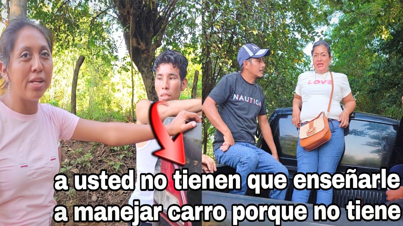 Keyli de un frenaso boto a rovinson del carro/El grupo le exije a pollo que no darle el caro a keyli