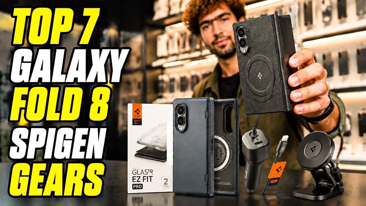 Топ-7 лучших чехлов и аксессуаров Spigen для Galaxy Z Fold 8🔥 &mdash; максимальная защита и незаменимые...