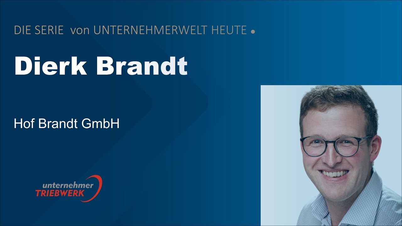 Interview mit Dierk Brandt, Hof Brandt GmbH