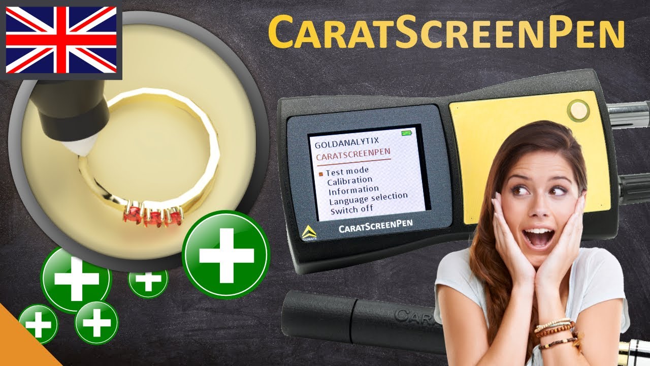 CaratScreenPen – The advantages of the ultimate electronic tester for gold jewellery