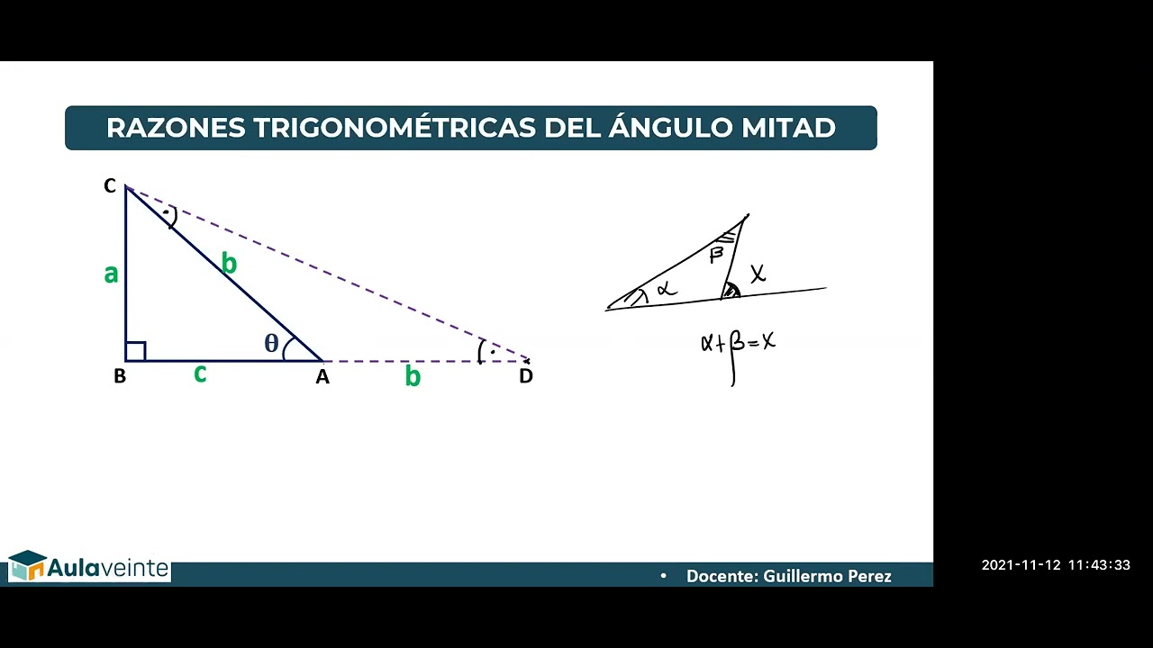 RAZONES TRIGONOMÉTRICAS DE ÁNGULOS AGUDOS II