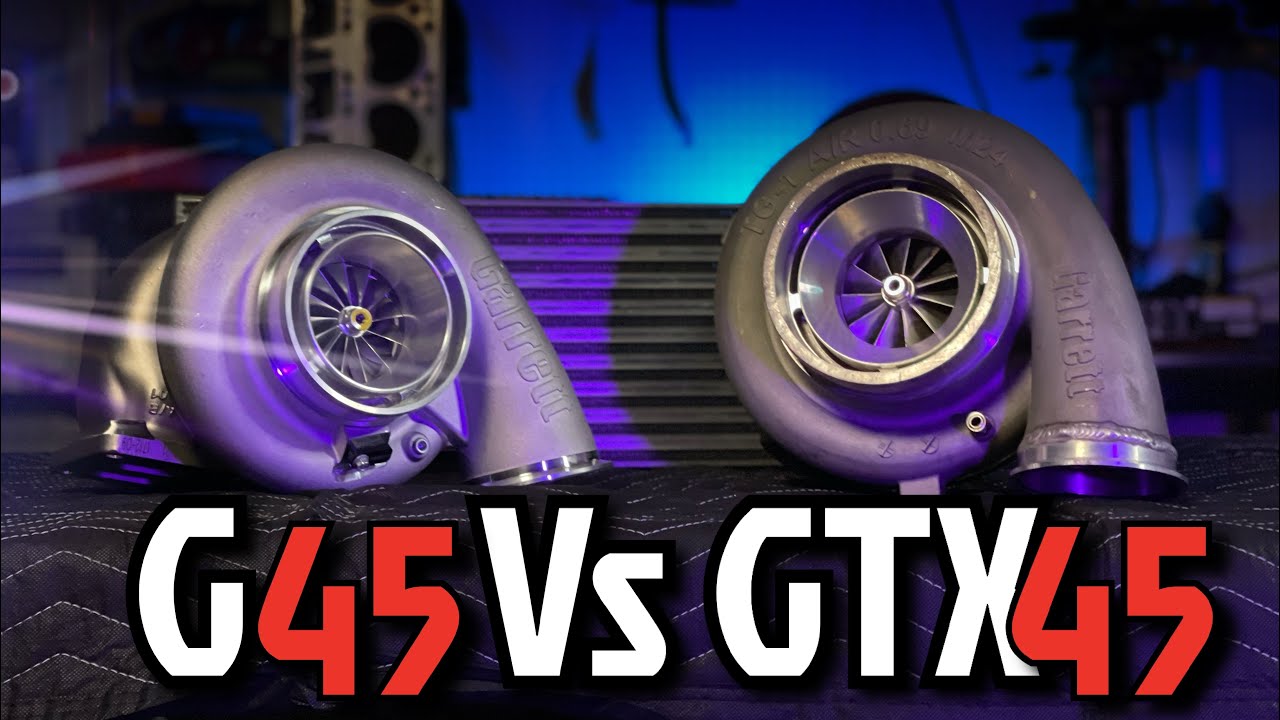 Garrett G45 vs GTX45 Turbo Comparison