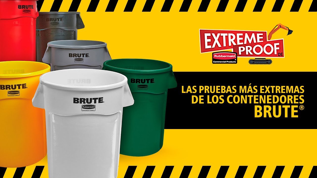 Las pruebas más extremas de los Contenedores BRUTE Rubbermaid Commercial