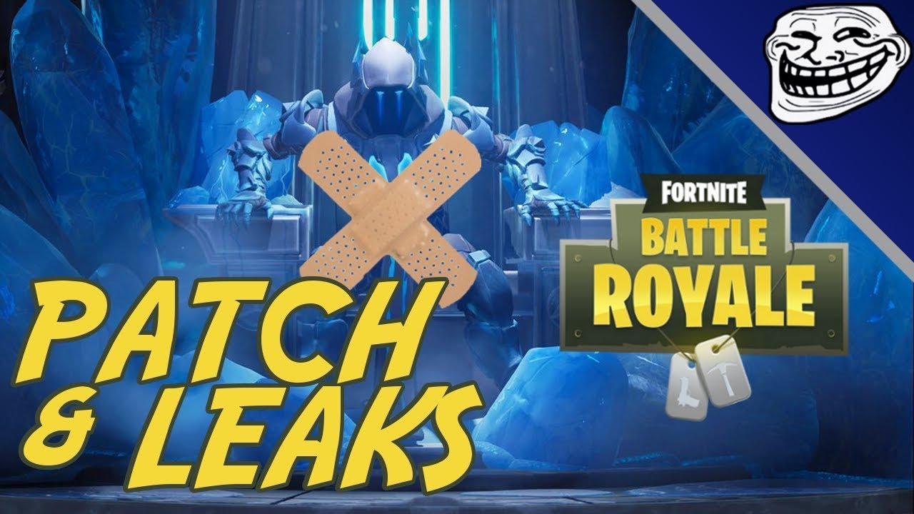 Fortnite Peak & Leaks: Glider Redeploy Item, Ice Storm Event & Challenges, Leaked Skins!!