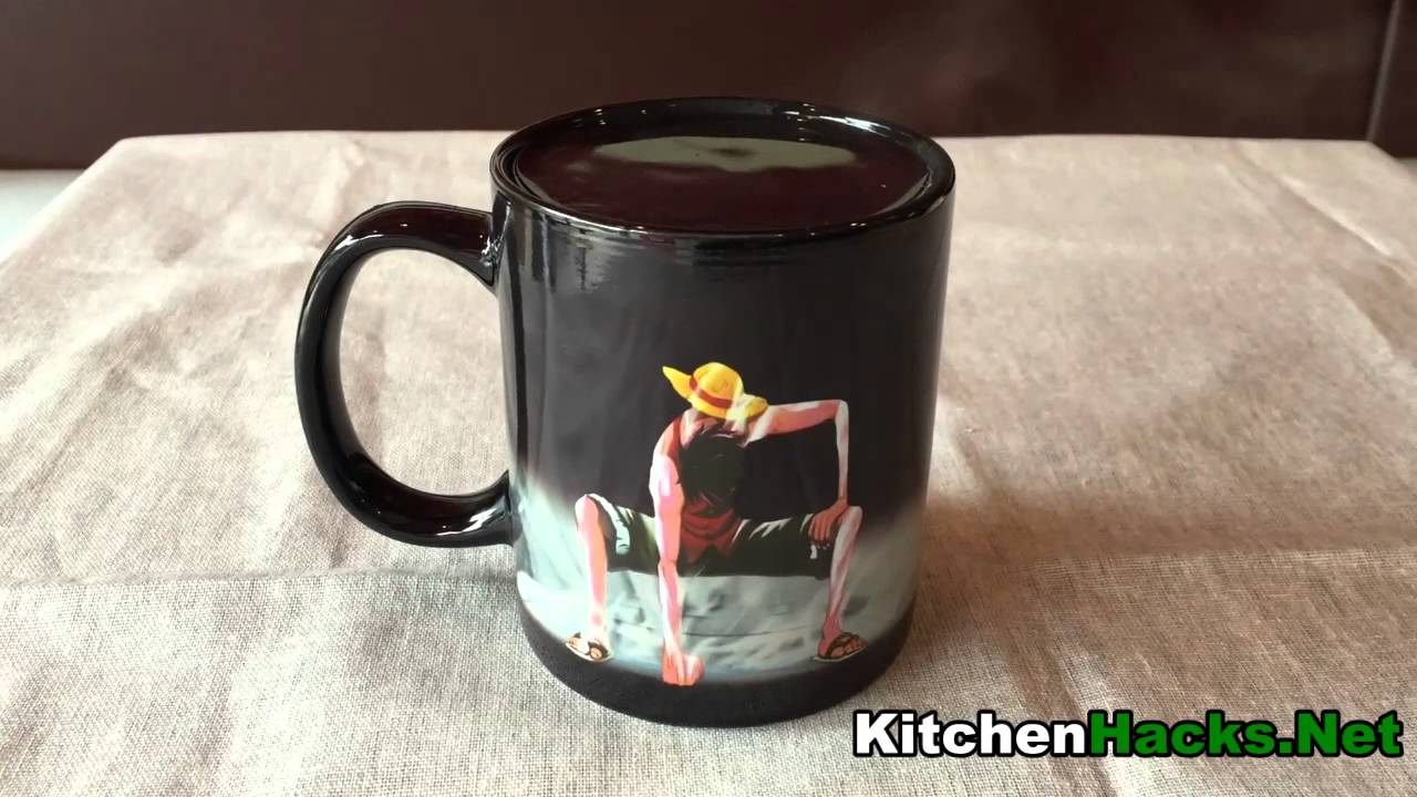 Heat Color Changing One Piece Luffy Mugs