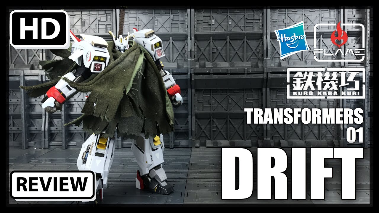 Flame Toys Kuro Kara Kuri 01 Transformers IDW DRIFT