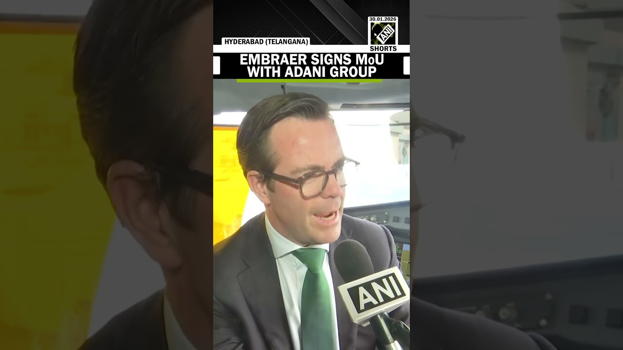 Embraer Aviation CEO hails MoU signed with Adani Group; aims to develop regional aircraft ecosystem