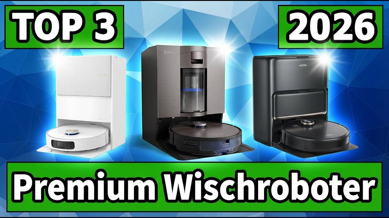 Welchen Premium Wischroboter kaufen? (Top 3 im Vergleich)