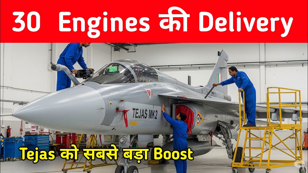 ब्रेकिंग- 30 Engines की Delivery - Biggest boost For Tejas MK1a 