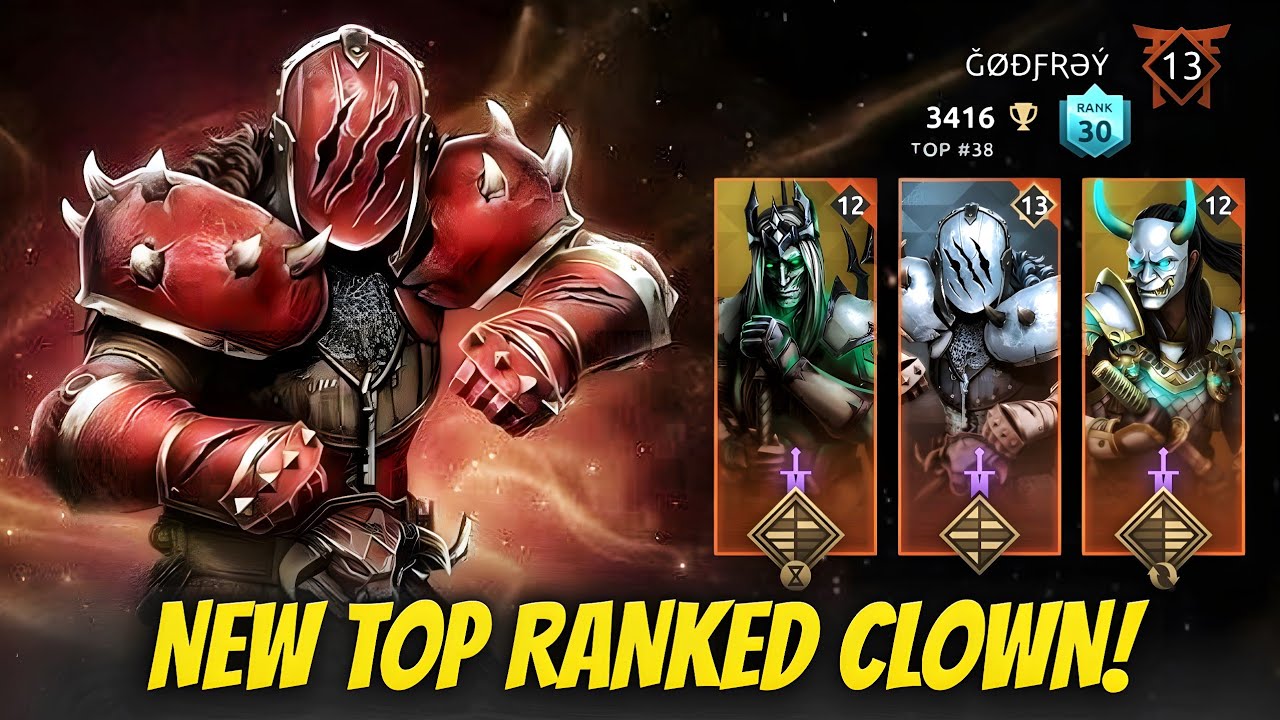Met New Leaderboard Clown! 🤡 *DOGS OF LB* | Shadow Fight 4: Arena