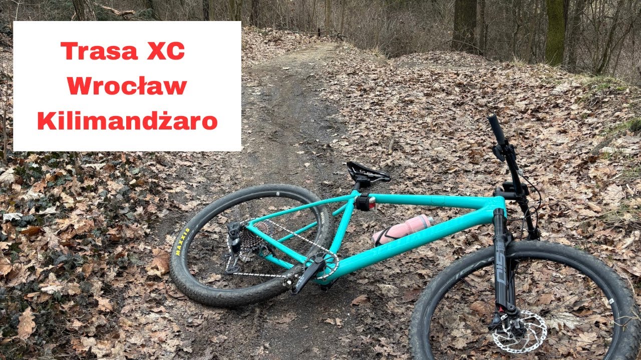 Wzgórze Kilimandżaro we Wrocławiu - zimowa runda XC | Przejazd POV z komentarzem 