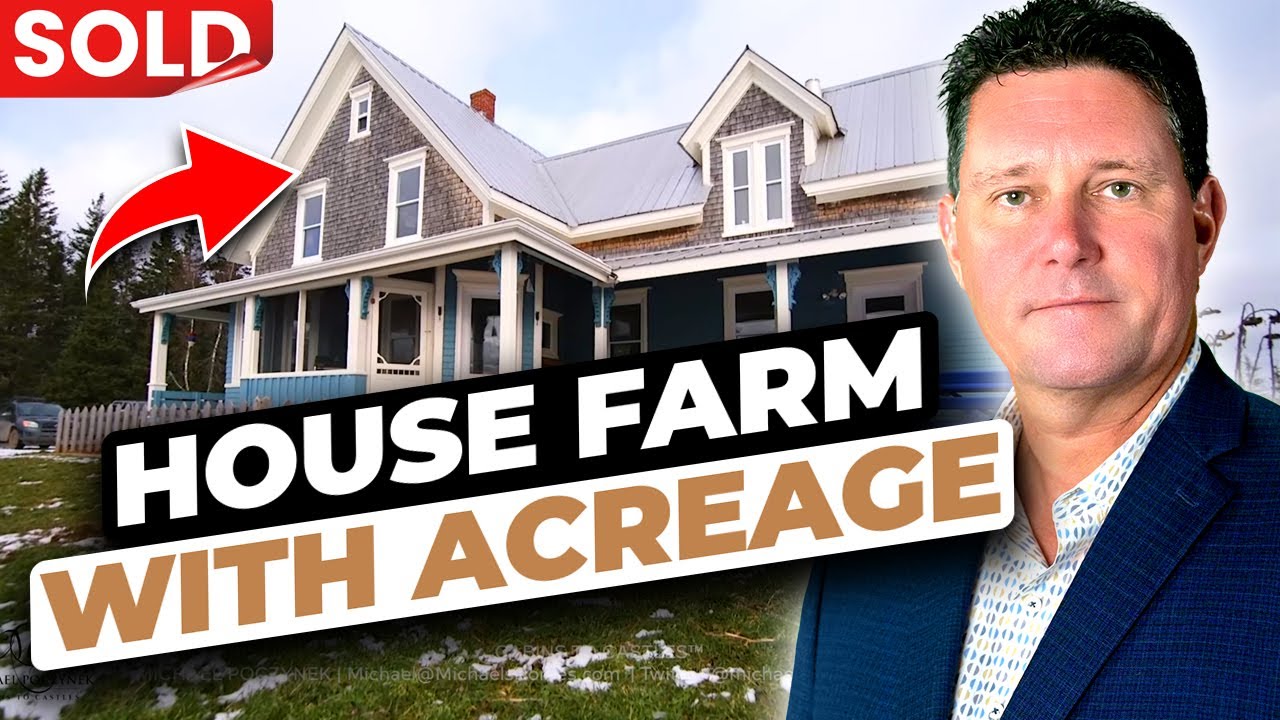 (SOLD)Prince Edward Island Mini Farm Farm Acreage east of Charlottetown 487 Sailors Hope Little Pond