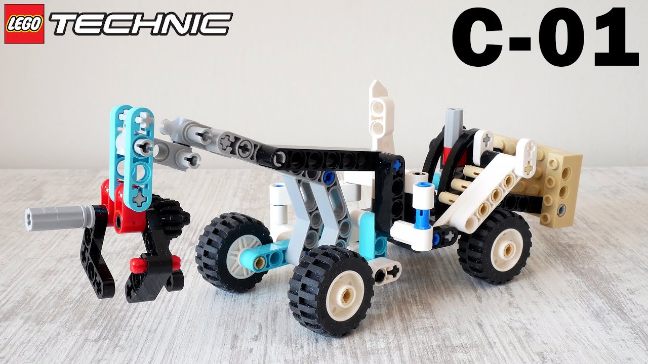 C-MODEL for LEGO Technic 42133 set: Skidder with building instructions