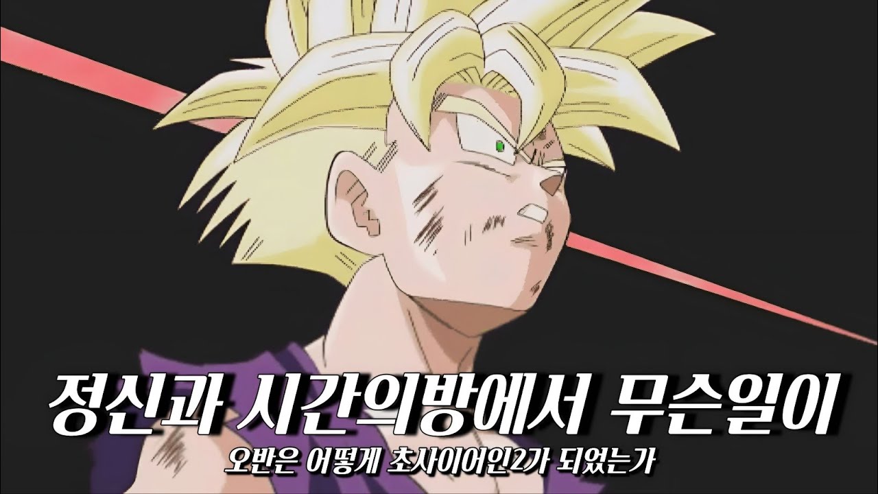 [드래곤볼]오반은 어떻게 초사이어인2가 되었는가