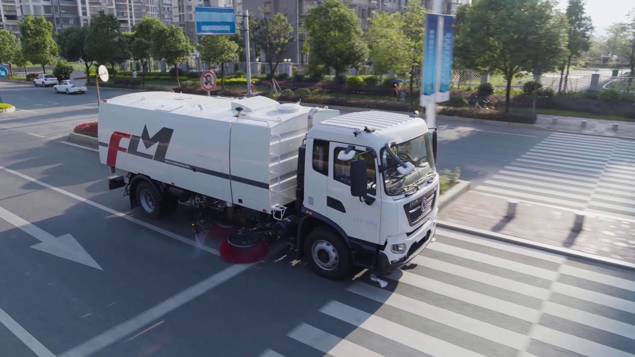 FULONGMA Street Washing & Sweeping Truck