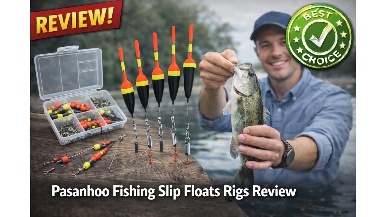 🎣 Pasanhoo Fishing Slip Floats Rigs Review 🐟