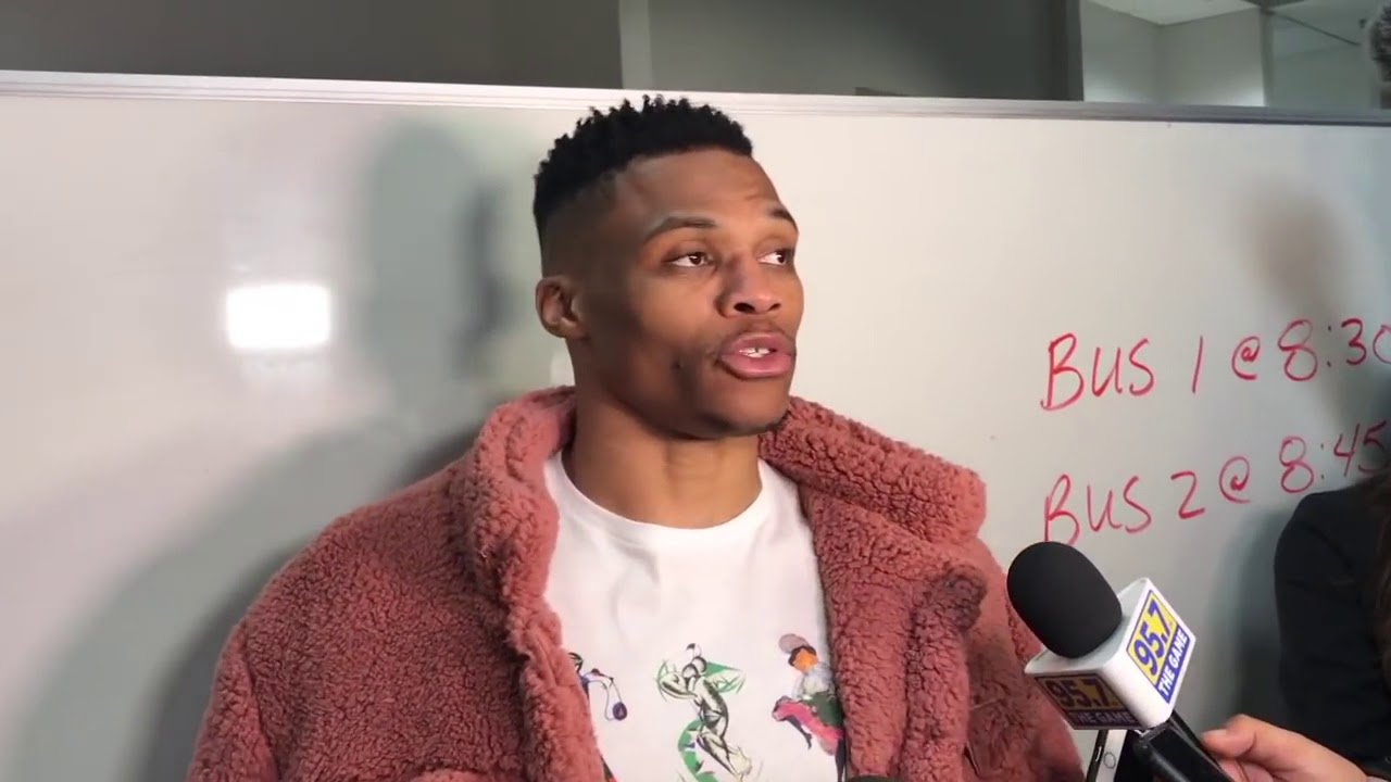 Russell Westbrook - Angriest Interviews Ever!