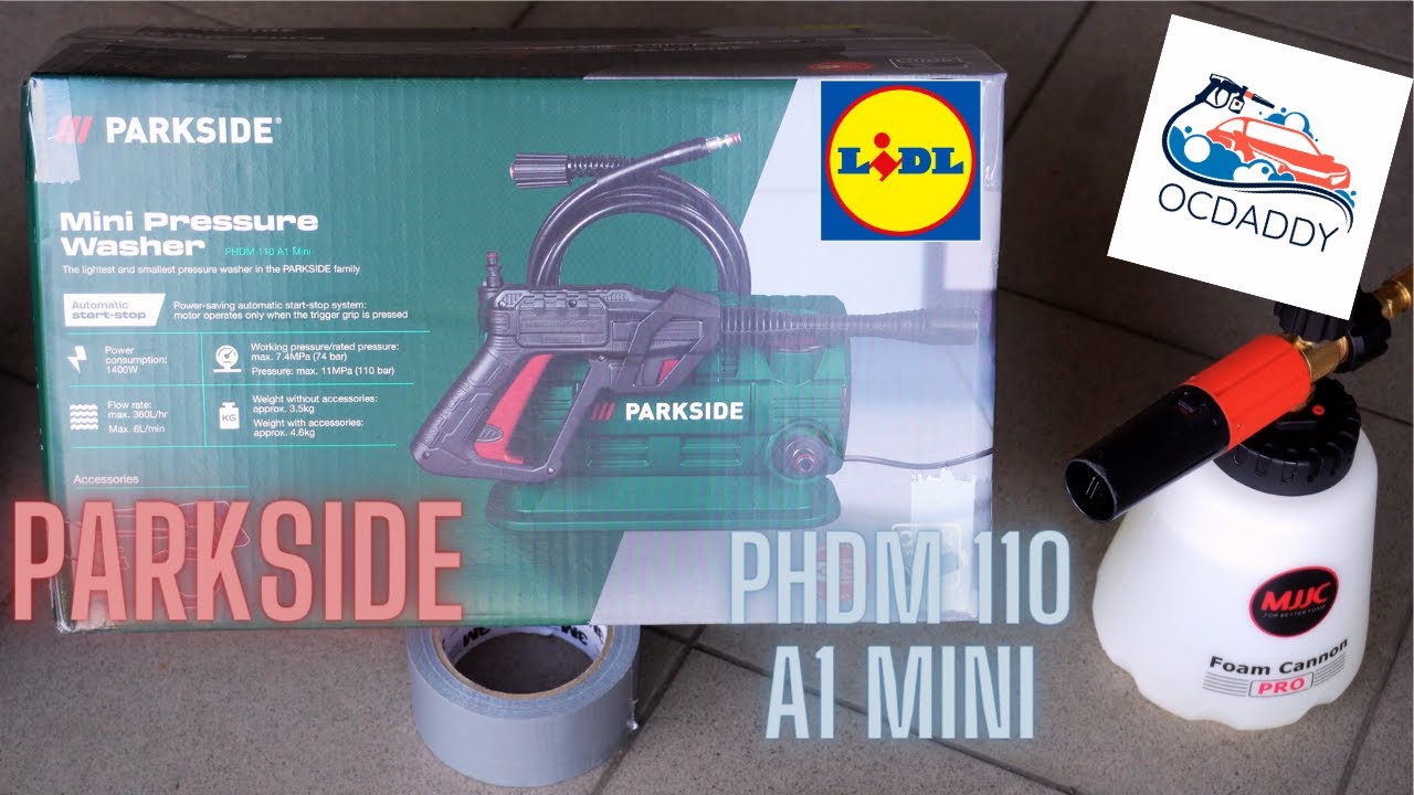 Is there a better choice than the sub-60 EUR Parkside? Hold my beer: Parkside PHDM 110 A1 Mini test