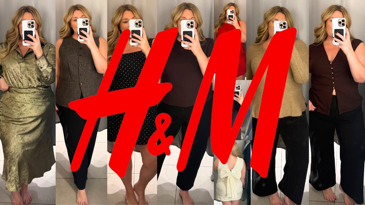 H&M HAUL ON A SIZE *PLUS SIZE* 16/18 | elevated looks for less 🍒