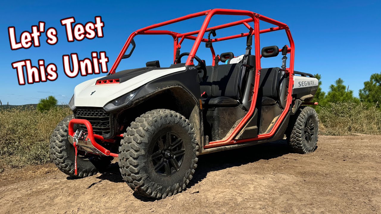 2024 Segway UT10 Crew 1st Trail Ride Test & Initial Thoughts