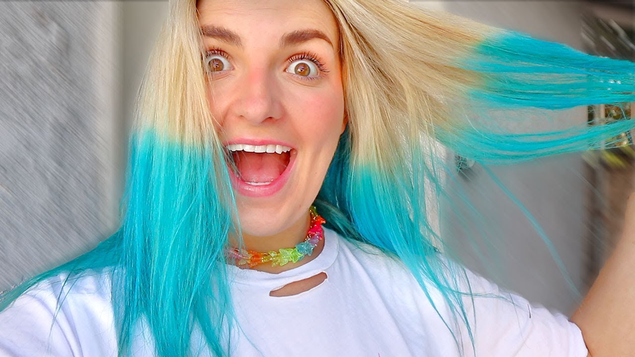 DYING MY HAIR BLUE! **FOR BABY FUNK**
