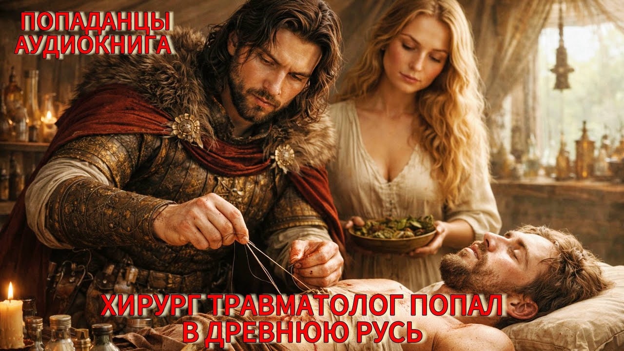 АУДИОКНИГА: Хирург травматолог попал в Древнюю Русь. ПОПАДАНЦЫ